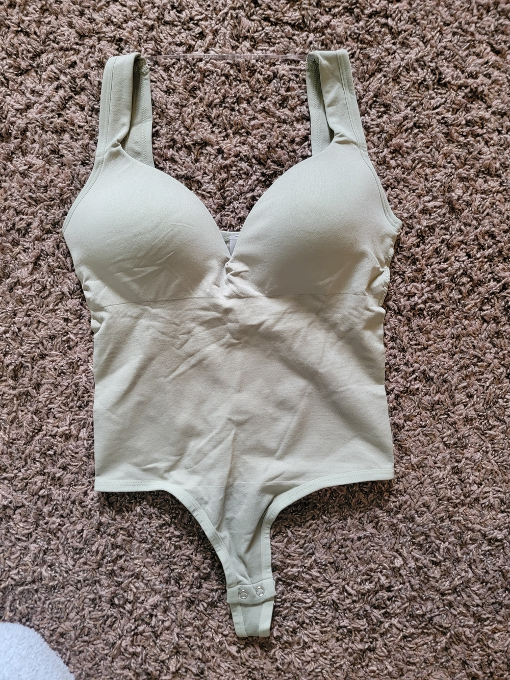 ANWND Light Nude Shaping Bodysuit with Built-In Cups